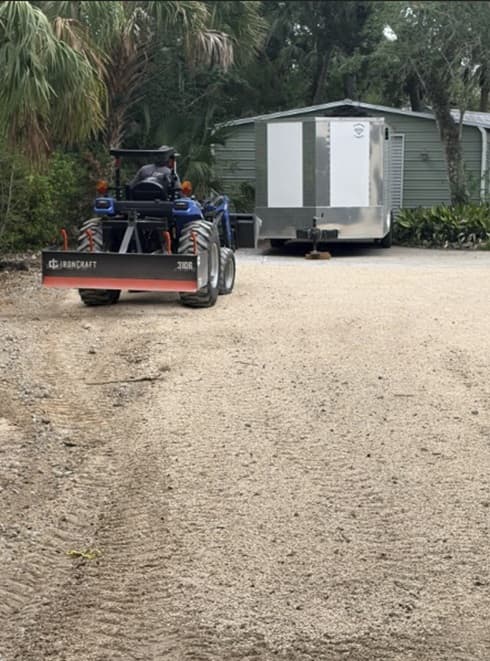 ABC Work driveway grading and garden tilling